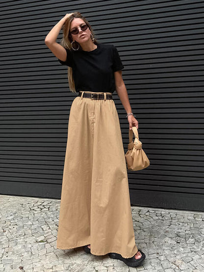 High Waist Palazzo Pants - skdzusa