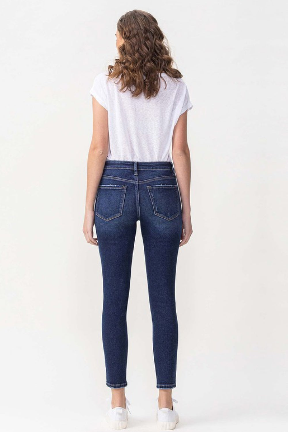 Lovervet Full Size Chelsea Midrise Crop Skinny Jeans - SKDZ