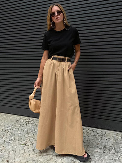 High Waist Palazzo Pants - skdzusa