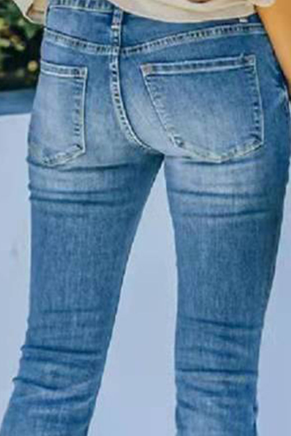 Wide Leg Long Jeans - skdzusa