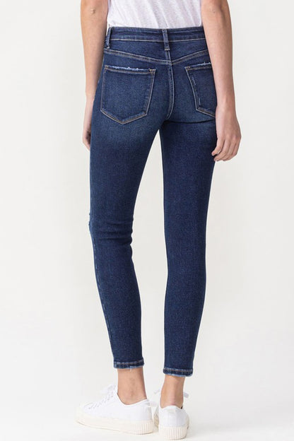 Lovervet Full Size Chelsea Midrise Crop Skinny Jeans - SKDZ